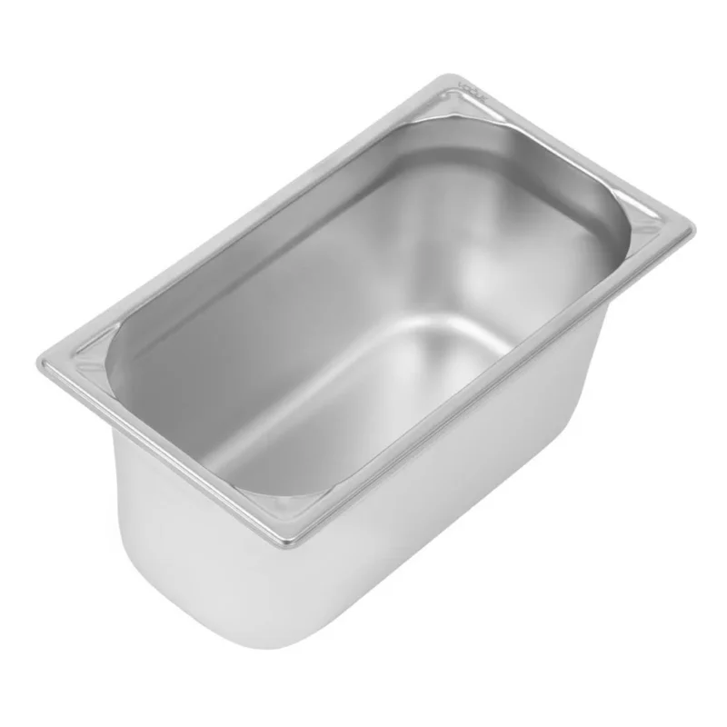 Nouvel Arrivage Bac inox 18/10 GN 1/3 professionnel Vogue 150mm