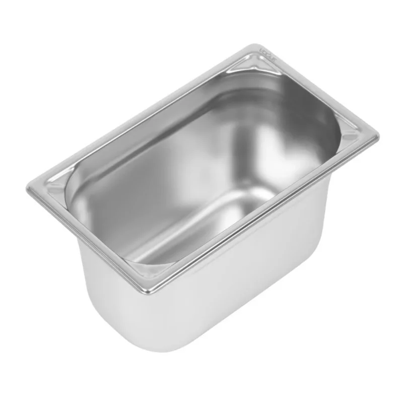 Prix Réduit Bac inox 18/10 GN 1/4 Vogue 150mm