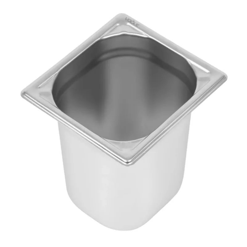 Bon Plan Bac inox 18/10 GN 1/6 professionnel Vogue 200mm