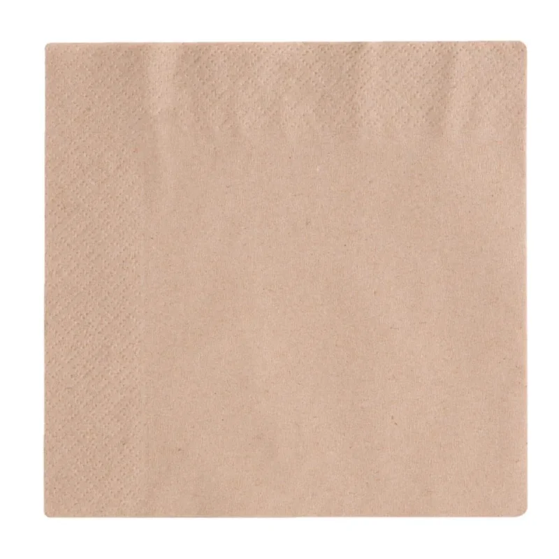 Commande En Gros Serviettes snacking 2 plis compostables Vegware 33cm (Lot de 2000)