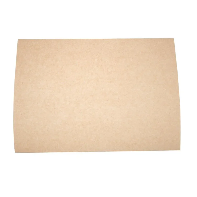 Papier sulfurisé non blanchi compostable Vegware 38 x 27,5 cm(Lot de 500) Paiement Sécurisé