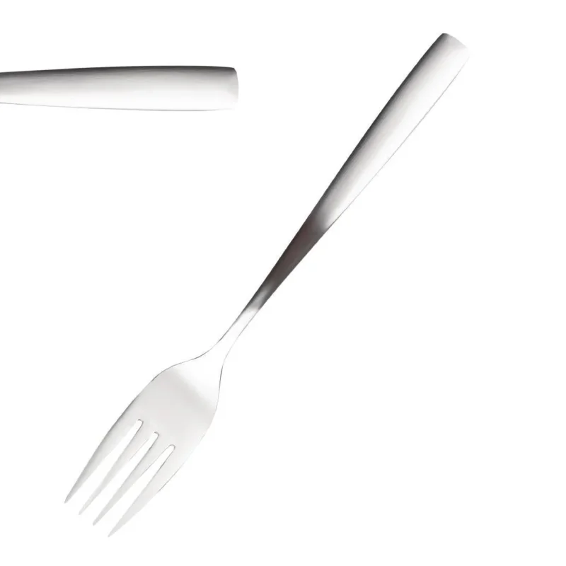 Expédition Rapide Fourchettes à gâteau Satin Comas (x12)