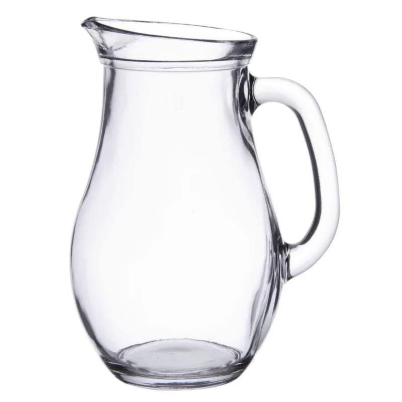 Pichets en verre bistro Utopia 1L (lot de 6) Prix Choc