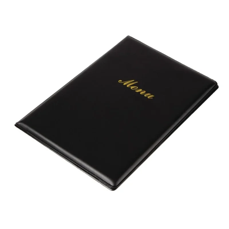 Offre Du Jour Protège-menus en PVC Olympia A5 noir