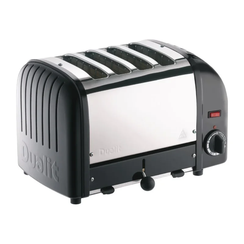 Grille-pain 4 tranches noir Vario Dualit 40344 Retour Gratuit