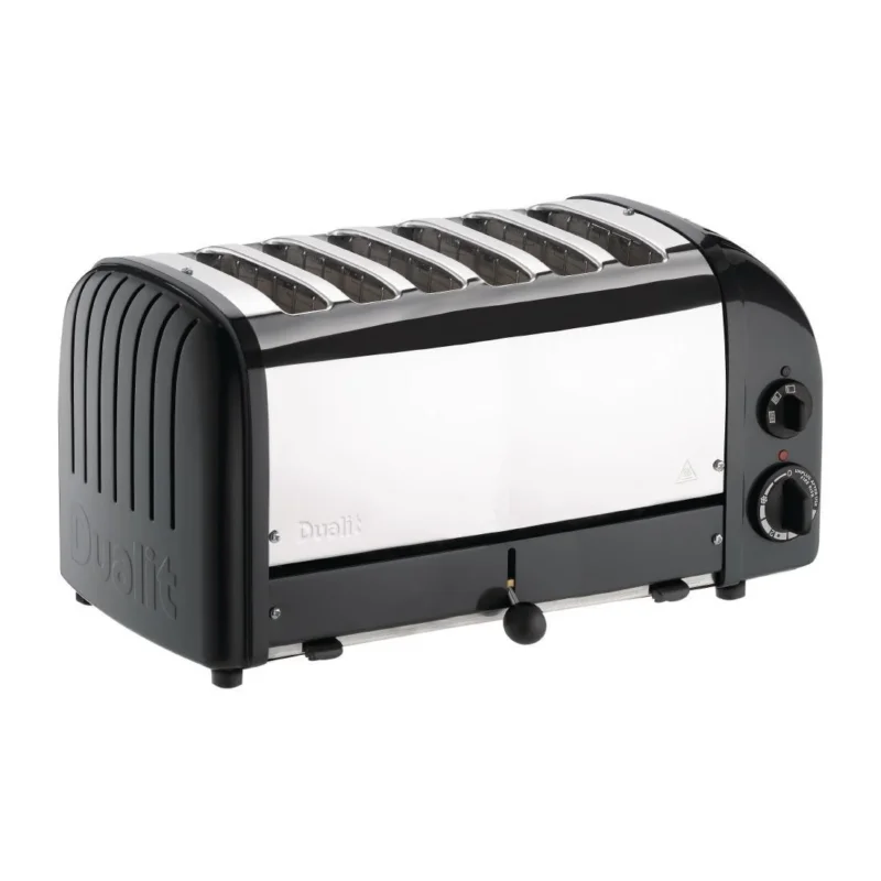 Grille-pain 6 tranches noir Vario Dualit 60145 Haute Qualité