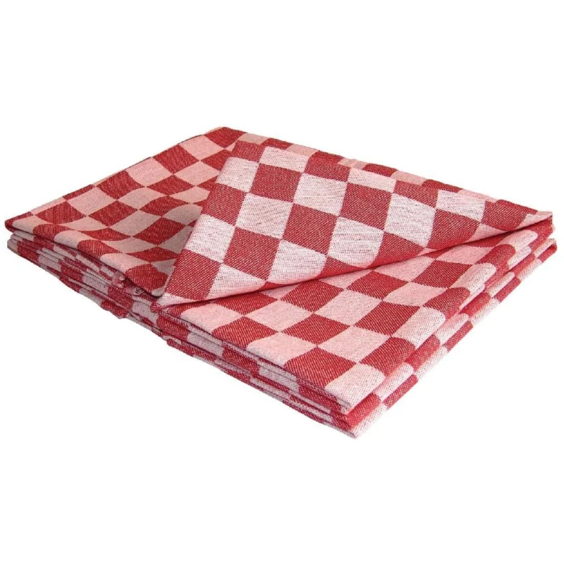 Torchon de cuisinier Vogue rouge Marque