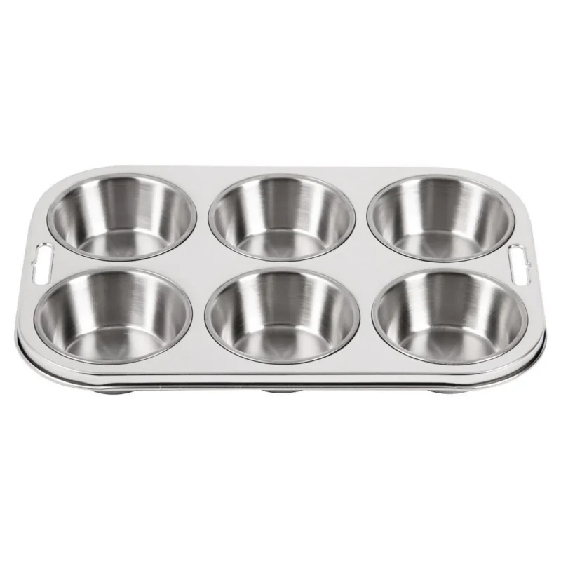 Plaque de 6 moules à muffins profonds Vogue Offre Du Jour