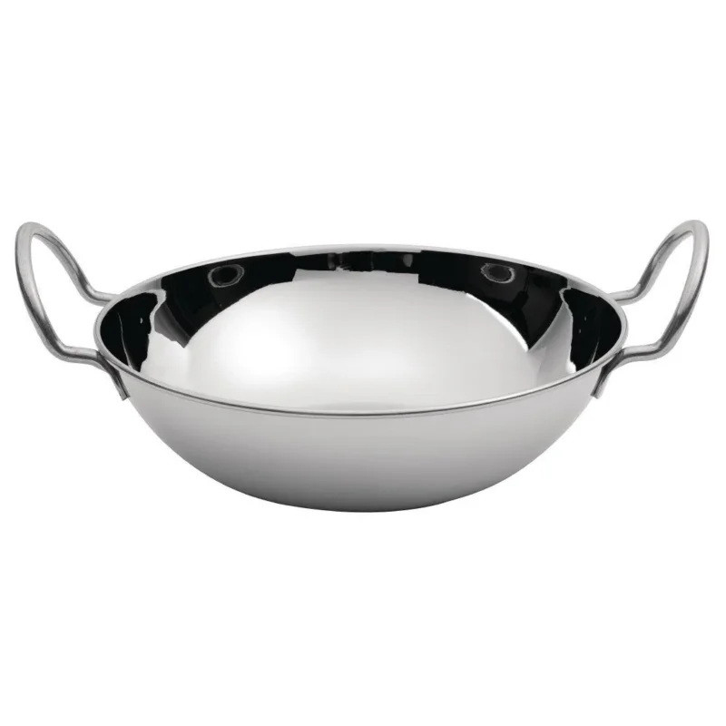 Plat Balti inox Olympia 160mm Dernier Modèle