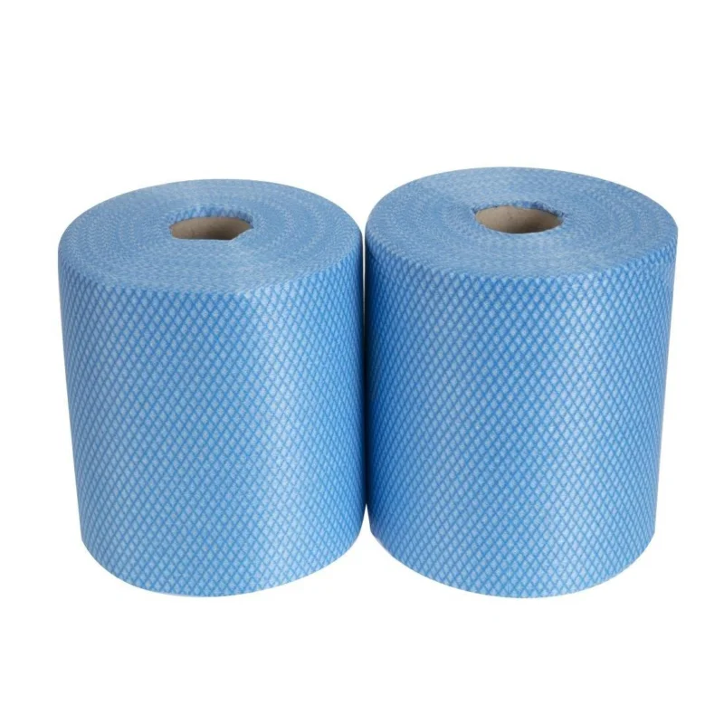 Prix Cassé Rouleaux de chiffons de nettoyage antibactériens EcoTech Envirolite Super bleus (lot de 2 x 500)