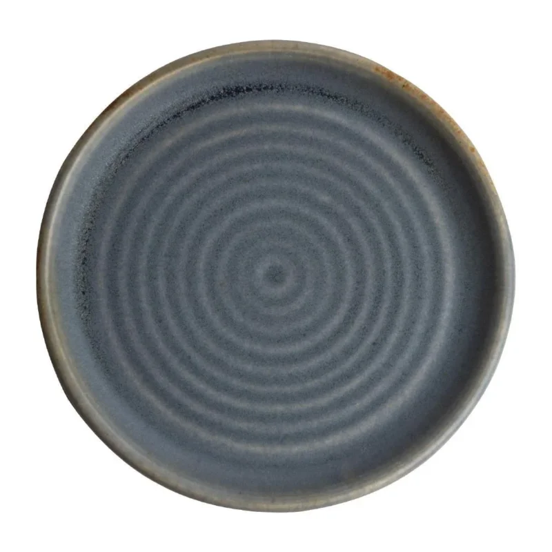 Prix Promo Assiettes plates granit bleu Olympia Canvas 18 cm(Lot de 6)