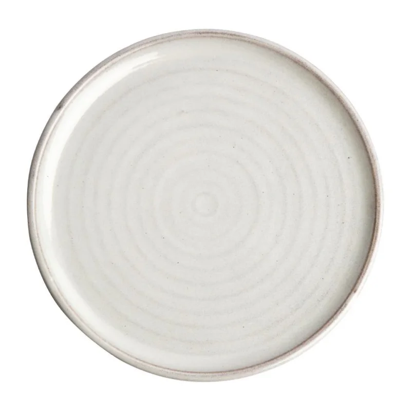 Assiettes plates blanc Murano Olympia Canvas 26,5 cm(Lot de 6) Prix Cassé