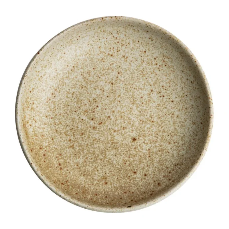 Meilleur Prix Assiettes creuses calottes beige moucheté Olympia Canvas 23 cm
