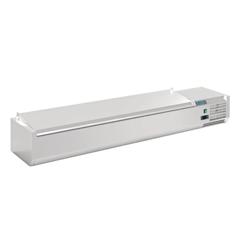 Solde Saladette à poser avec couvercle Polar Série G 8x GN 1/4