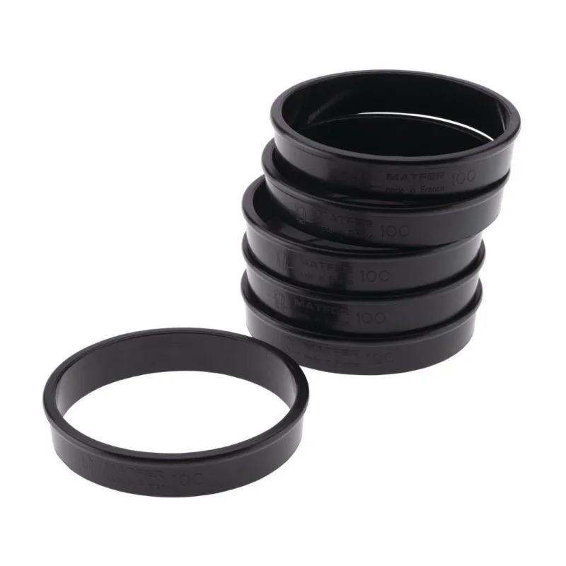 Produit De Marque Cercles à tarte Exoglass Matfer Bourgeat 100 mm (lot de 6)