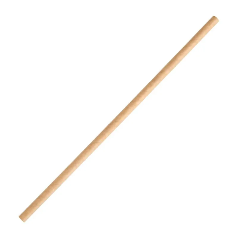Marque Pailles compostables en papier kraft Fiesta Compostable (lot de 250)