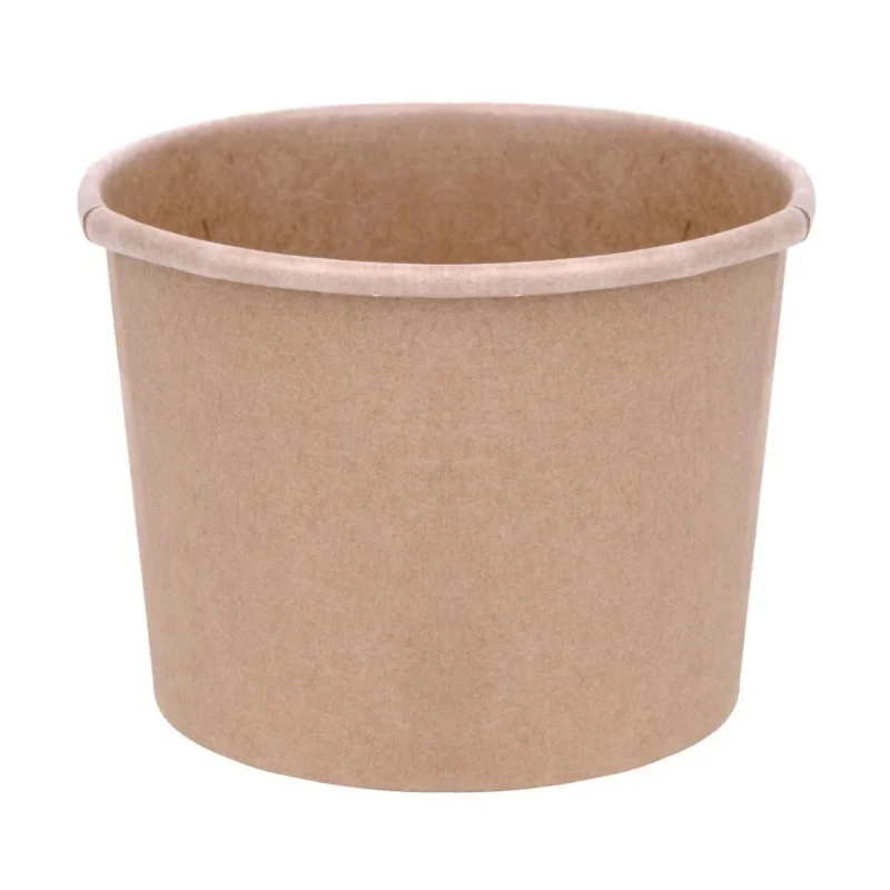 Pots à soupe compostables en PLA Fiesta Compostable 98 mm - 34 cl (x500) Réduction