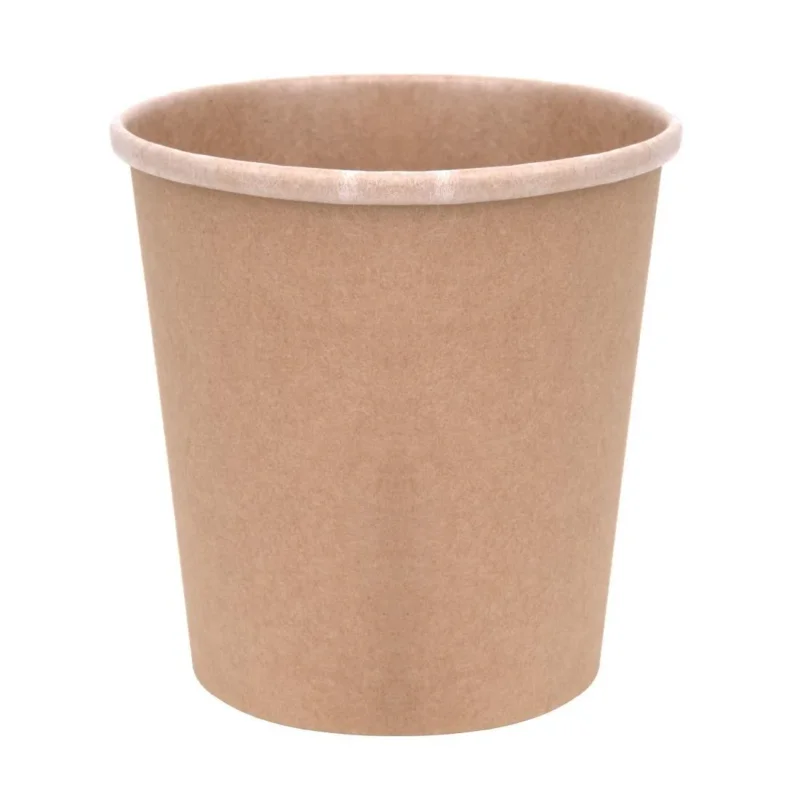 Meilleure Vente Pots à soupe compostables en PLA Fiesta Compostable 98 mm - 45,4 cl (x500)