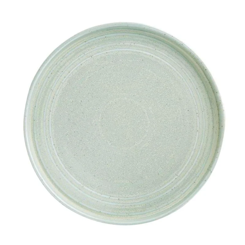 Dernier Modèle Assiette plate vert printanier Olympia Cavolo 27 cm (Lot de 4)