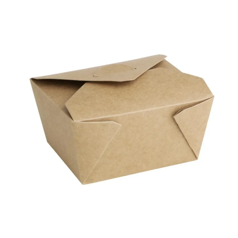 Boîtes alimentaires en carton compostables Fiesta Compostable 600ml (lot de 200) Offre Spéciale