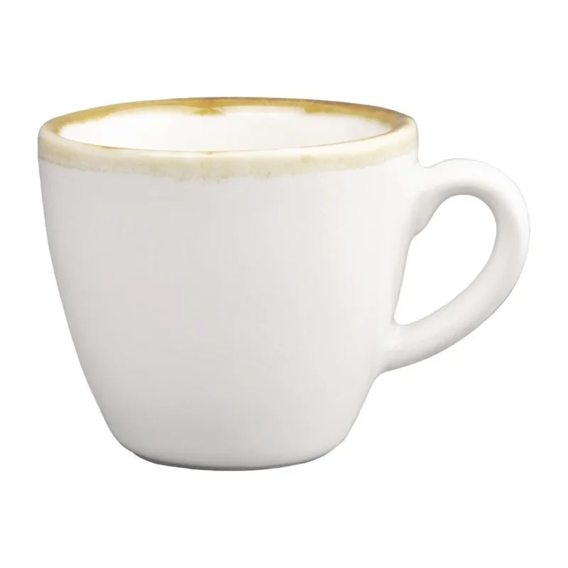 Tasses à espresso couleur craie Olympia Kiln 85ml (lot de 6) Commande En Gros