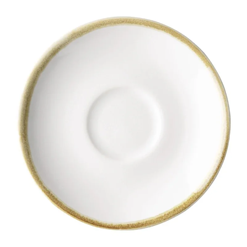 Soucoupes couleur craie pour tasses à espresso Olympia Kiln 115mm (lot de 6) Produit De Marque