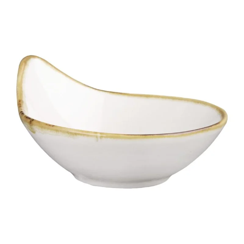 Satisfait Ou Remboursé Pots à sauce ronds couleur craie Olympia Kiln 100mm 70ml (lot de 12)