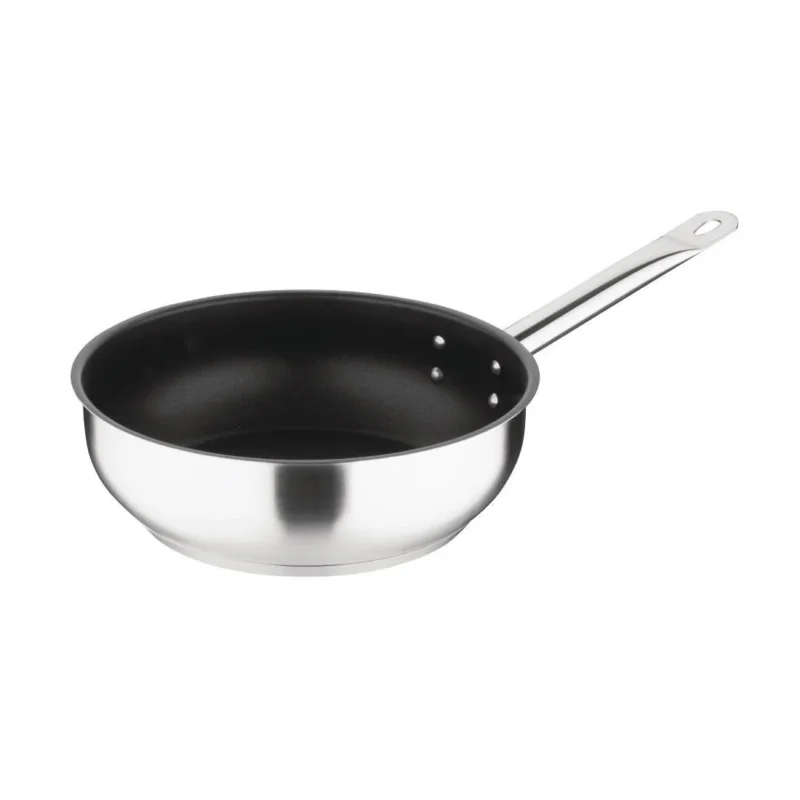 Sauteuse inox antiadhésive Vogue teflon Platinium Plus 240mm Offre Spéciale
