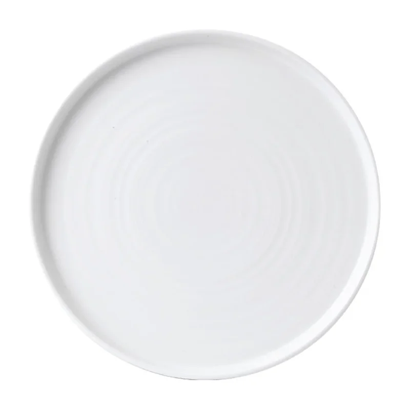 Assiettes avec rebord Churchill Chefs blanches 260mm (lot de 6) Top Vente