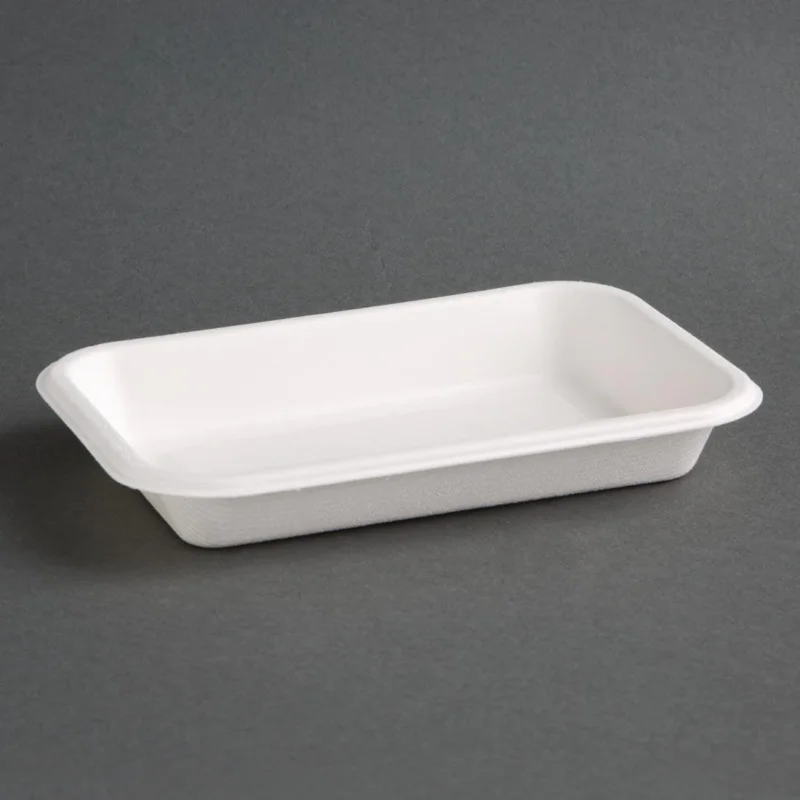 Barquettes compostables en bagasse Fiesta Compostable 340ml (lot de 50) Promotion Saisonnière