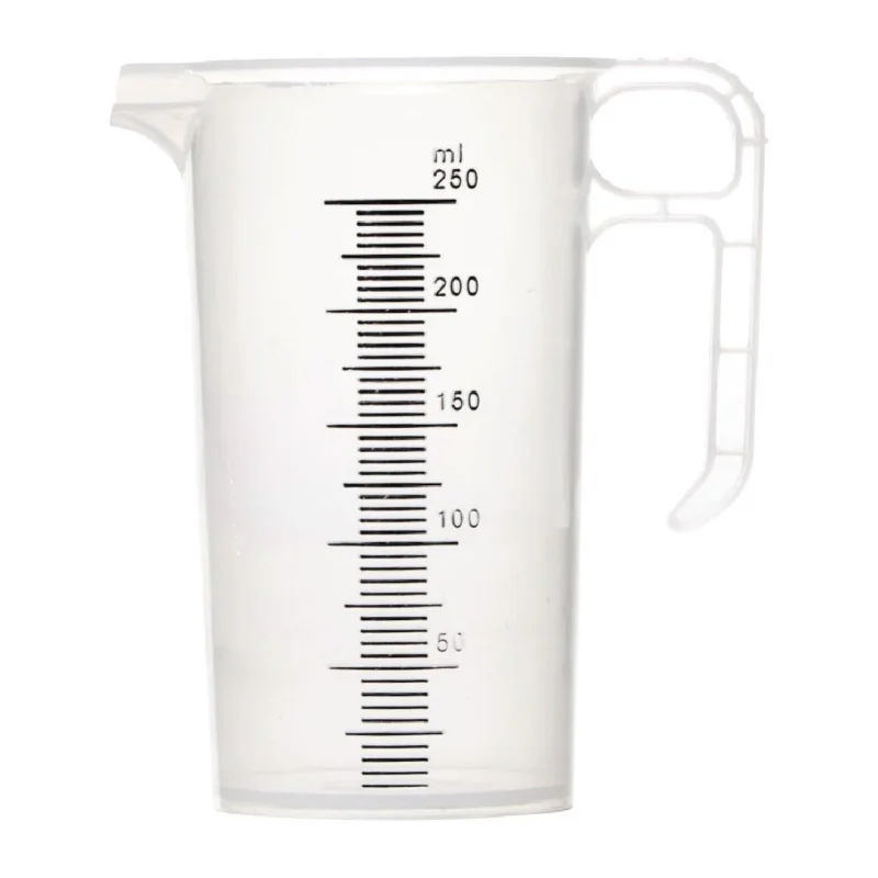 Pichet mesureur en polypropylène 250ml Livraison Gratuite