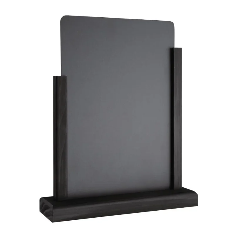 Offre Du Jour Ardoise de table élégante noire Olympia A4 297(H) x 210(L)mm