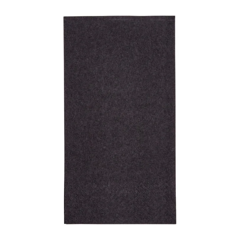 Serviettes snacking 2 plis Fiesta Recyclable noires 33x33cm pliage 1/8 (Lot de 2000) Commande En Gros