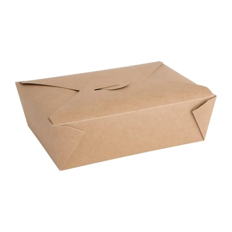 Boîtes repas en carton Fiesta Recyclable 197mm (lot de 200) Populaire