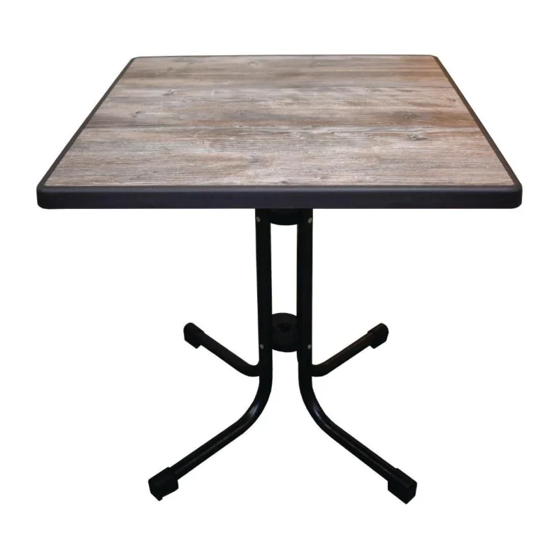 Super Prix Table de patio démontable Limburg Vintage 70 x 70 cm