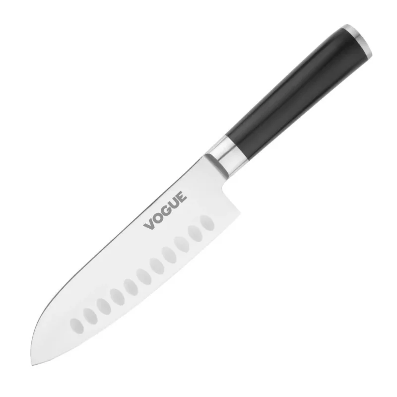 Couteau Santoku inox Bistro Vogue 180mm Pas Cher