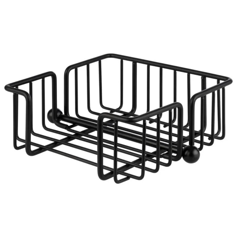 Porte-serviettes APS Urban noir 190 x 190 x 75 mm Commande En Gros