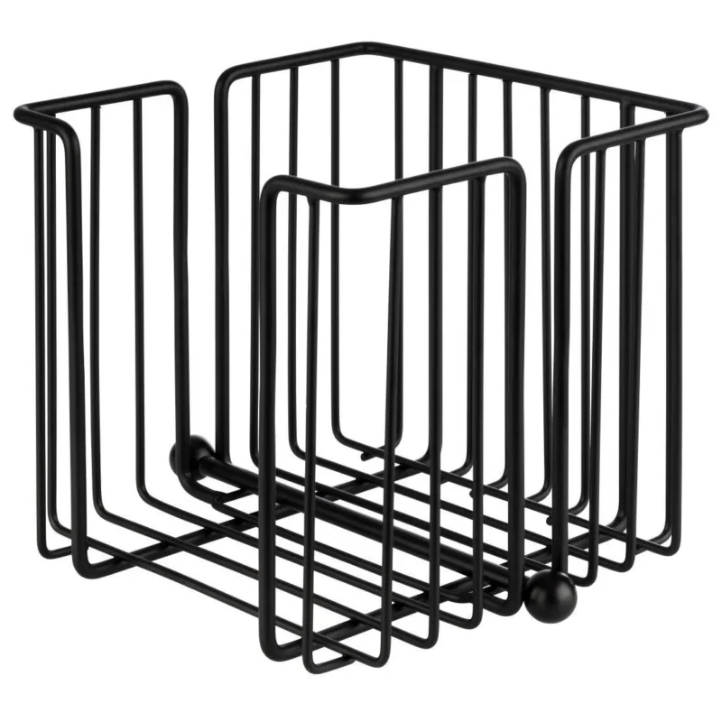 Bon Plan Porte-serviettes APS Urban noir 190 x 190 x 180 mm