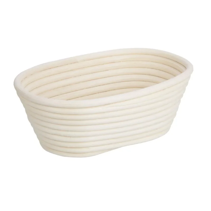 Panier de fermentation ovale en rotin Vogue 210x150x80mm Affaire À Saisir