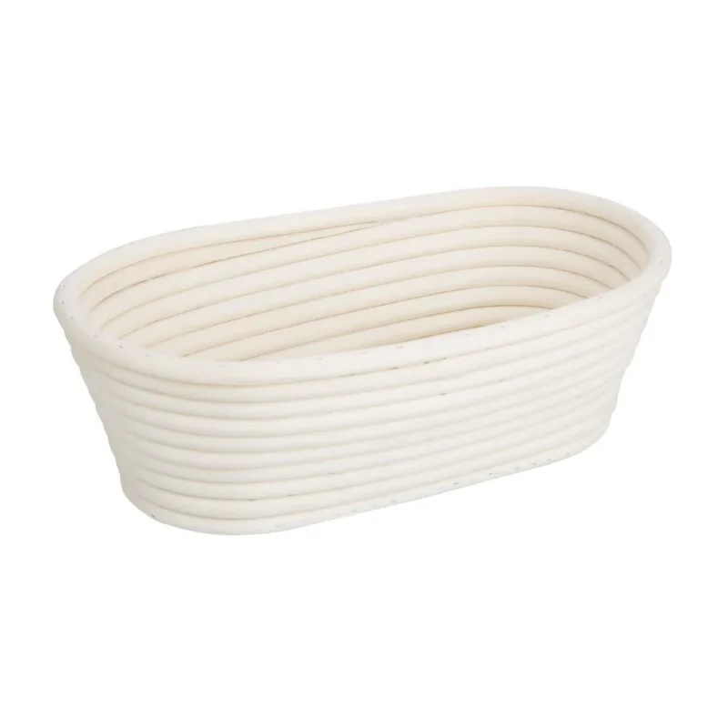 Paiement Sécurisé Panier de fermentation ovale en rotin Vogue 250x150x80mm