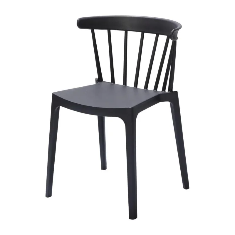 Nouvel Arrivage Chaises en polypropylène Windson anthracite (lot de 4)