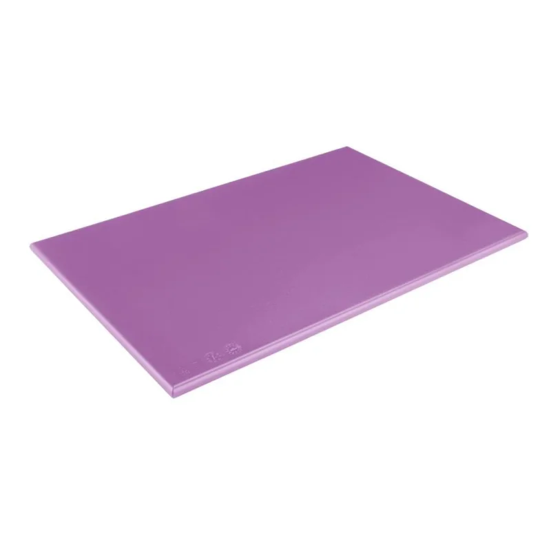 Planche à découper haute densité Hygiplas violette450x300x25mm Réduction