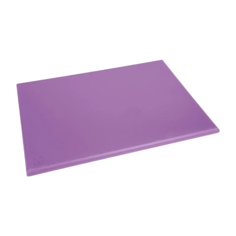 Nouvelle Collection Planche à découper haute densité Hygiplas violette600x450x25mm