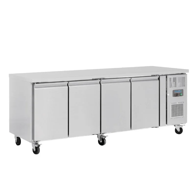 Table réfrigérée positive 4 portes 449L Polar Série U Achat Immédiat