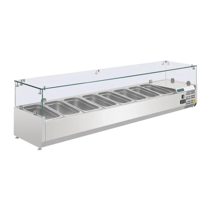 Seulement Aujourd’hui Saladette réfrigérée Polar Série G 8x GN1/4