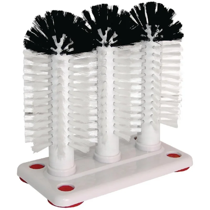 Brosse à verres triple Jantex Vente Directe