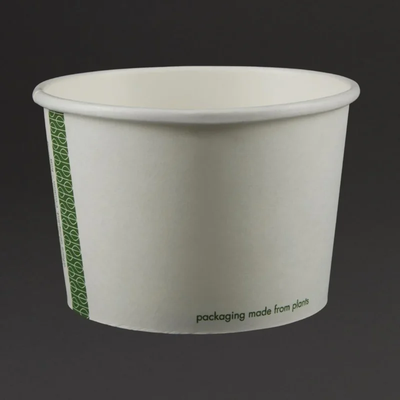 Bols à soupe / glace compostables Vegware 455ml (Lot de 500) Pas Cher