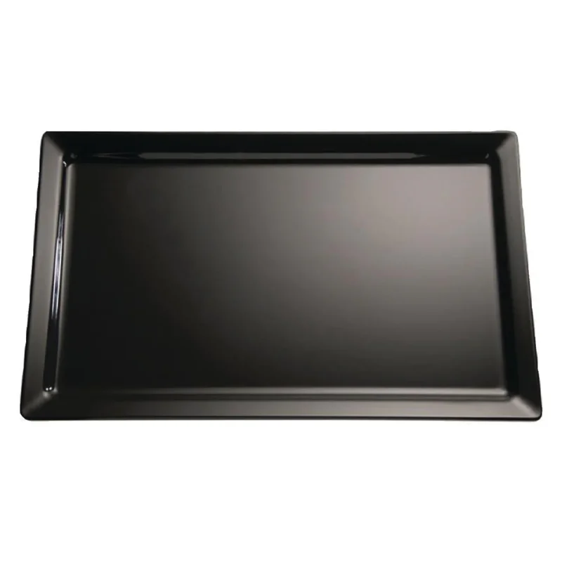 Plateau en mélamine APS Pure noir GN1/2 Satisfait Ou Remboursé