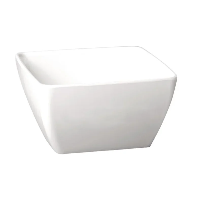 Bon Plan Bol carré en mélamine APS Pure blanc 125mm