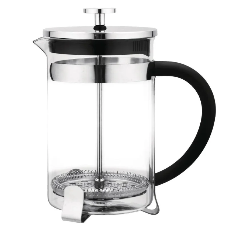 Nouveauté Cafetière à piston en acier inoxydable Olympia 12 tasses